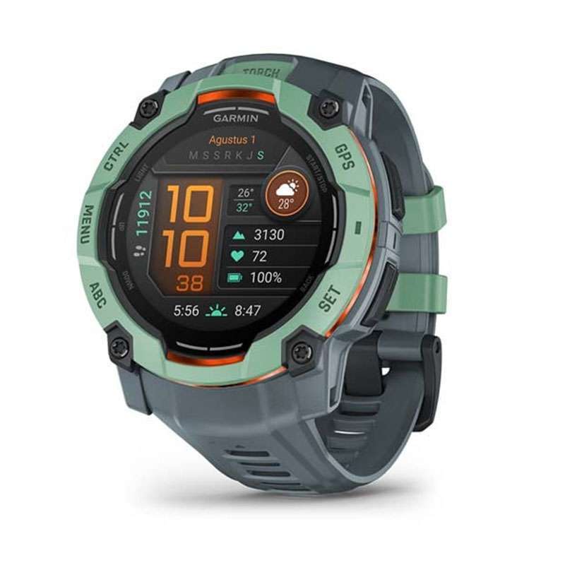 JAM TANGAN GARMIN SMARTWATCH PRIA INSTINCT 3 AMOLED NEOTROPIC 5 CM INSTINCT3 JAM TANGAN DIGITAL PRIA