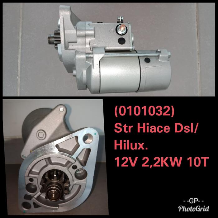 Dinamo Starter Gp Hiace Diesel/ Innova Diesel /Fortuner Vrz 2012 On