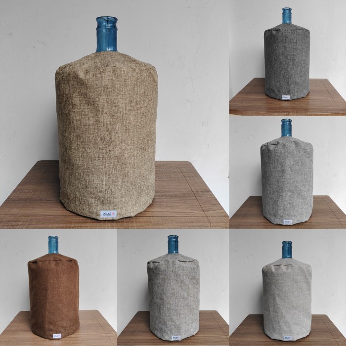 silahkan- Cover Galon Bawah Polos Minimalis - Sarung Galon Pompa Aesthetic