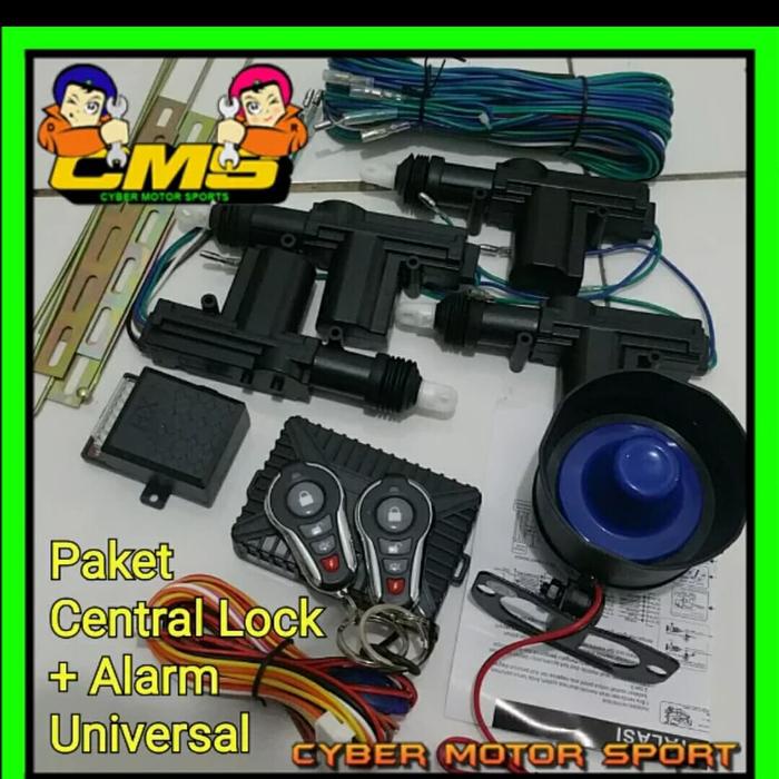 Alarm Mobil Dan Central Lock Remot Mobil Lengkap