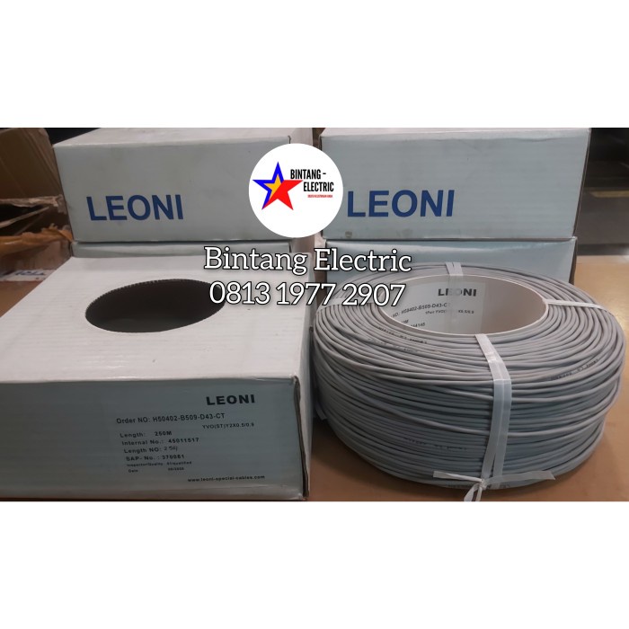 Kabel Pcm / Kabel 2 Mega 1 Pair 1 Ground Leoni