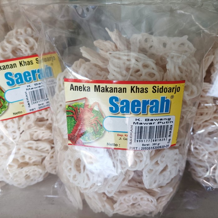 

Kerupuk Bawang Bulat Ny Siok / Saerah
