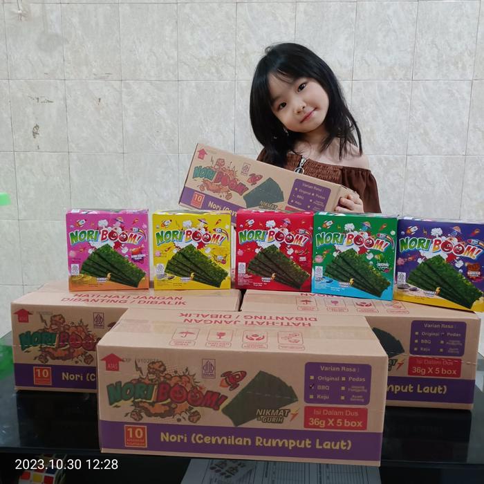 

PAKET 1 DUS NORI BOOM SNACK RUMPUT LAUT ANAK
