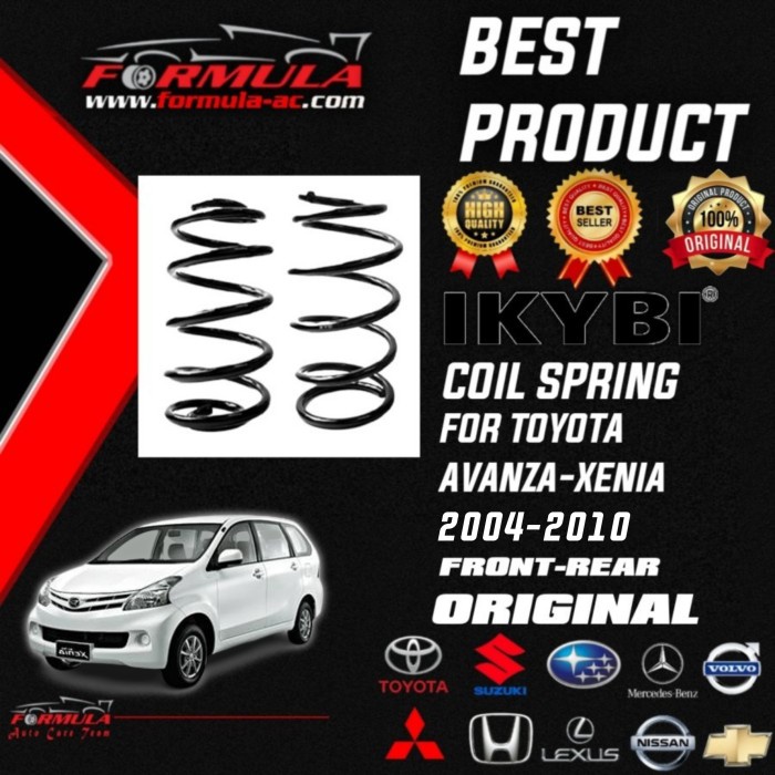 Coil Spring Ikybi Per Avanza-Xenia Depan Belakang 2004-2010
