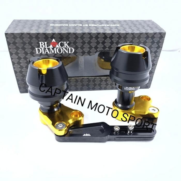 Jalu Pelindung Knalpot Black Diamond Yamaha All New Nmax 2020