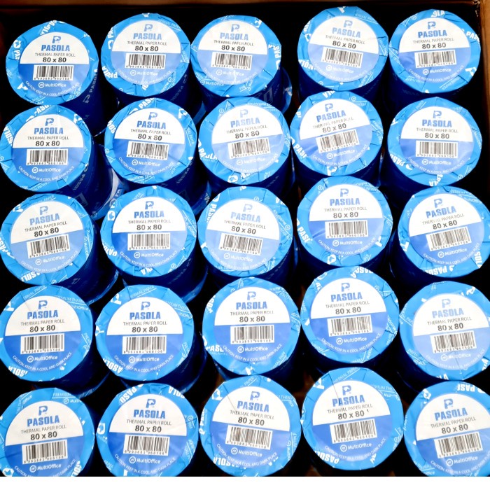 

New ECER Kertas Struk Kasir Termal Thermal Paper Rol 80 x 80