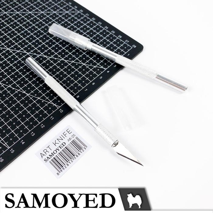 

New Pisau Seni / Ukir / Pen-Type Precision Art / Craft / Hobby Knife / Cutter Samoyed AK-2S