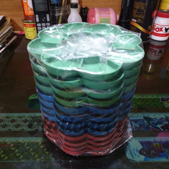 

New Palet/piring cat air doff 1pak isi 12pc