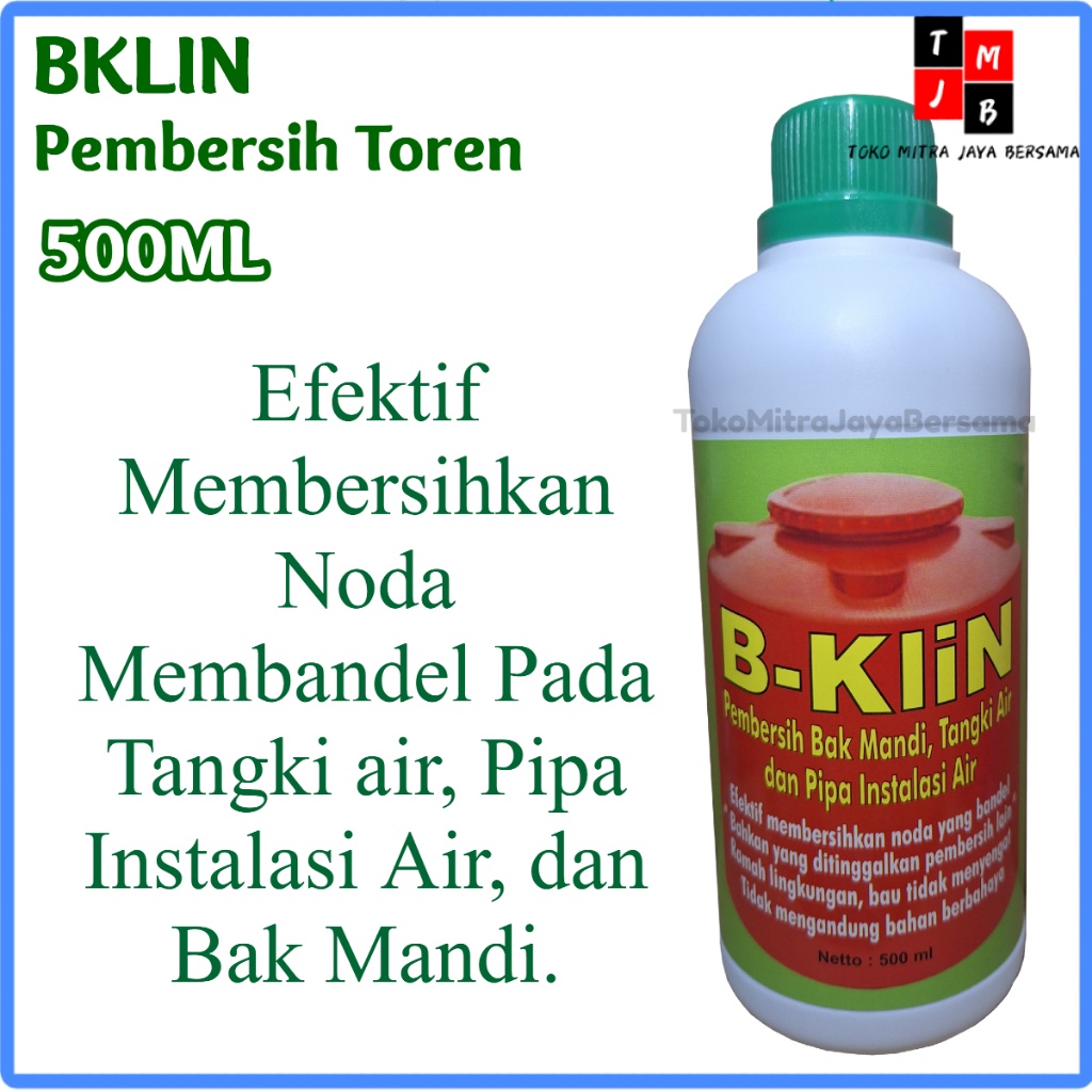 AYOOOLLARIZSS BKLIN B-KLIN B KLIN CAIRAN PEMBERSIH TOREN PARALON TANGKI / TANDON PIPA SALURAN AIR