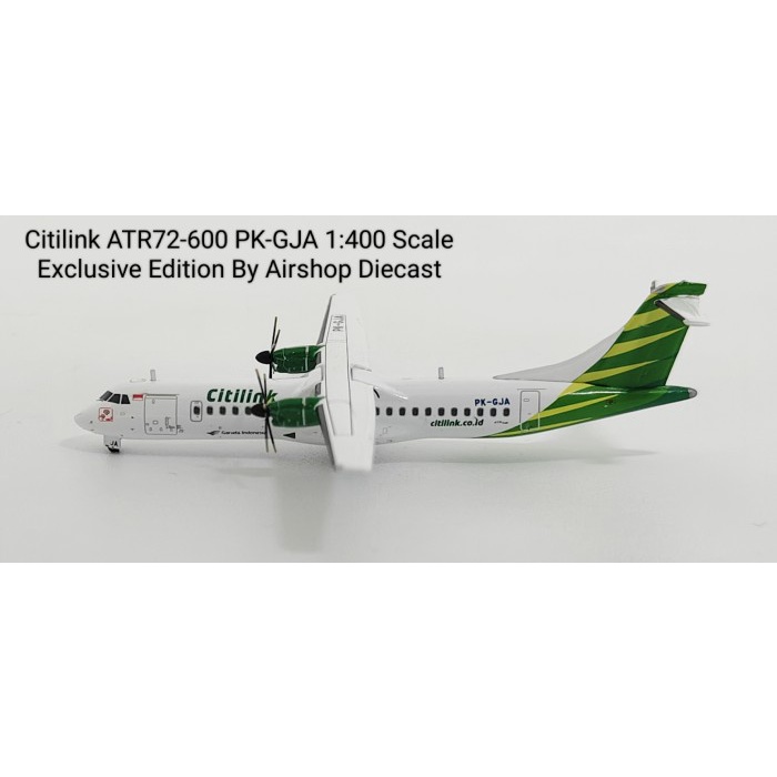 Citilink ATR72-600 PK-GJA 1:400 Scale Exclusive Edition By Airshop Diecast