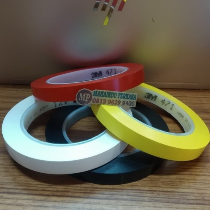 

3M VINYL TAPE 471 FLOOR MARKING TAPE MASKING TAPE USA ORIGINAL 12MM