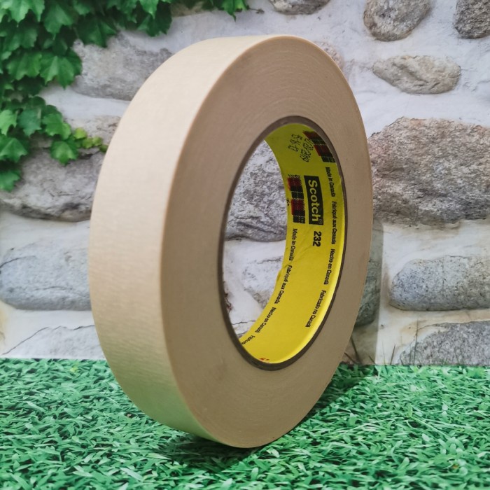 

MASKING TAPE 3M 232 - ISOLASI KERTAS ORIGINAL 3M 24MM X 55M