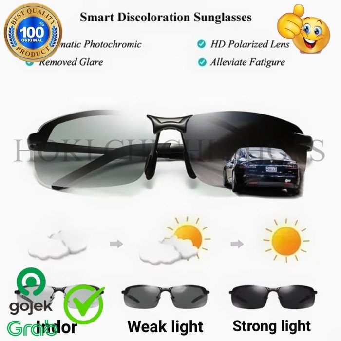 EL POLARIZED / KACAMATA ANTI SILAU PHOTOCHROMIC POLARIZED ORIGINAL CC