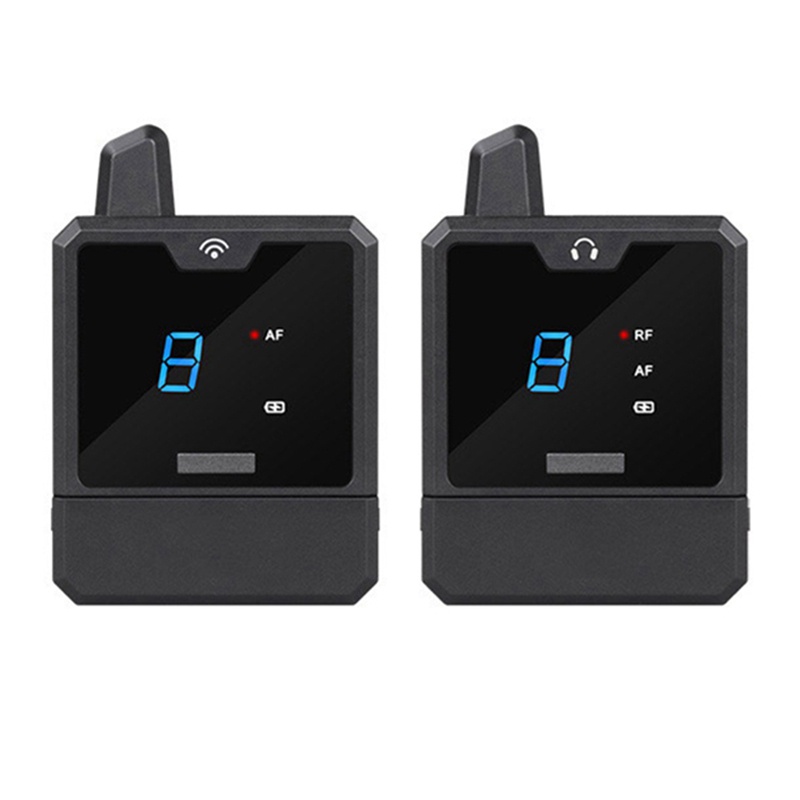 Uhf Iem Wireless In-Ear Monitor System Audio-Mini Uhf Rechargeable For Music Audio Monitoring Live