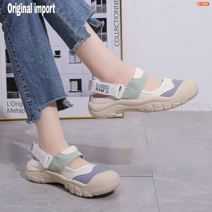 GUDANG TAS- Sandal sepatu sandal tali wanita import terbaru kekinian
