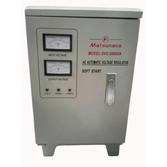 Ready Matsunaga Stavol Stabilizer 5000 Watt 5000W 5000 Wat Listrik Stabil
