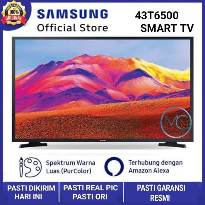 SAMSUNG 43T6500/ SAMSUNG SMART TV 43 INCH FULL HD /AU43T6500 100% ORIGINAL