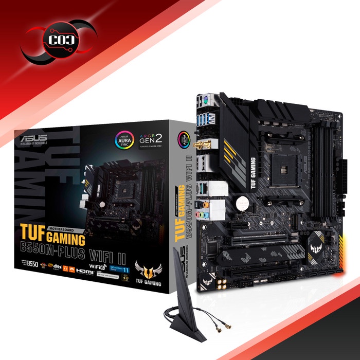Ready ASUS TUF Gaming B550M-PLUS WIFI II