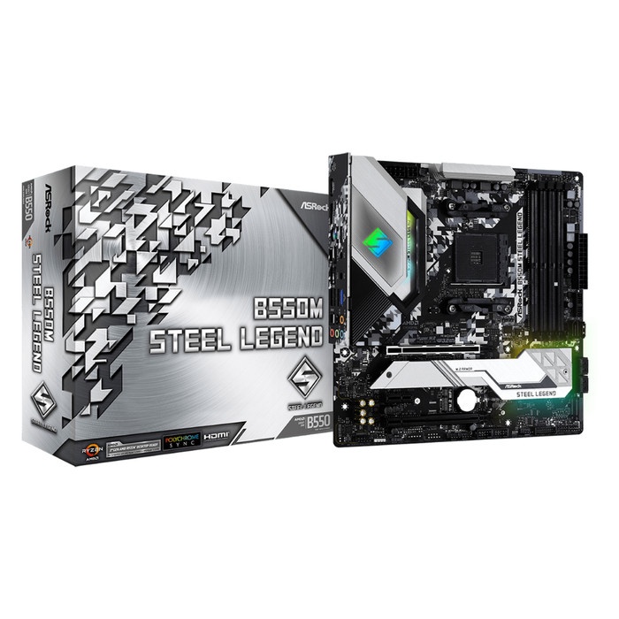 Ready ASROCK B550M STEEL LEGEND