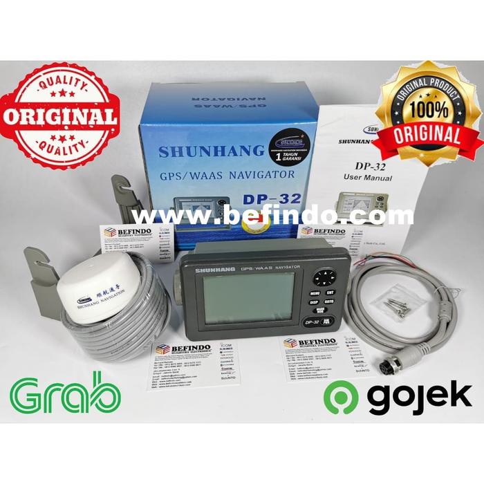 Ready GPS/WAAS NAVIGATOR Shunhang DP32 ( GPS Pengganti Furuno GP32 )