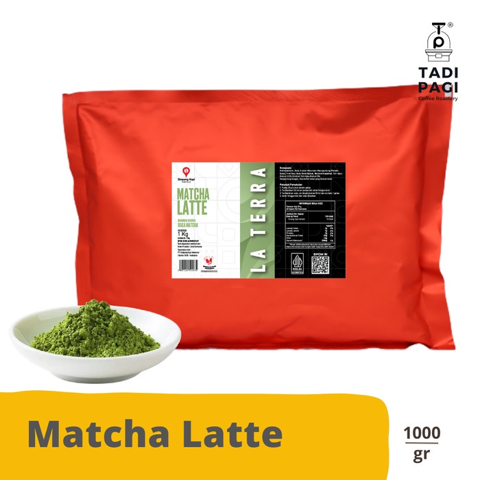 

Powder Matcha Latte Bubuk La Terra