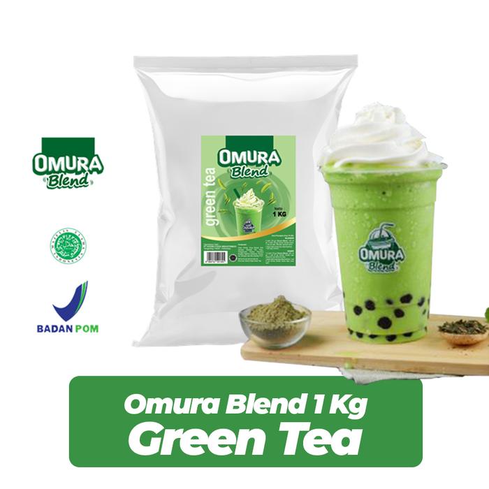 

OMURA Blend Bubuk Minuman Rasa Green Tea / Matcha Powder Drink 1 Kg Omura Powder