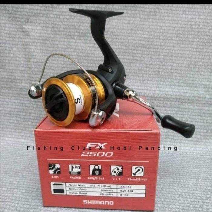 Ready Reel Pancing Shimano Fx 1000 2000 2500 HG C3000 4000 Shimano Original Ril pancing Galatama