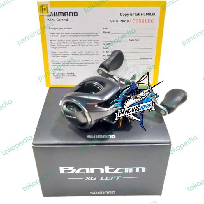 Ready REEL BC SHIMANO BANTAM XG LEFT HANDLE NEW 2022