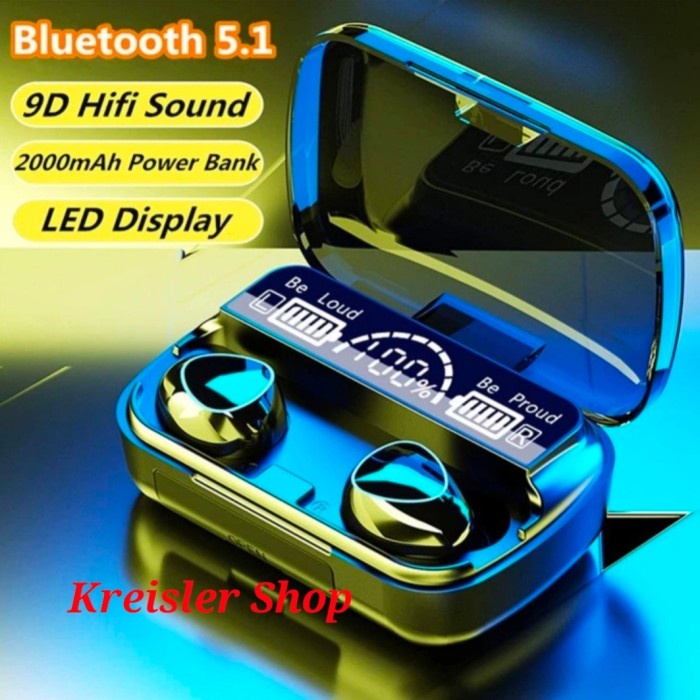 TWS M10 Headset bluetooth Earphone wireless M10 headset gaming