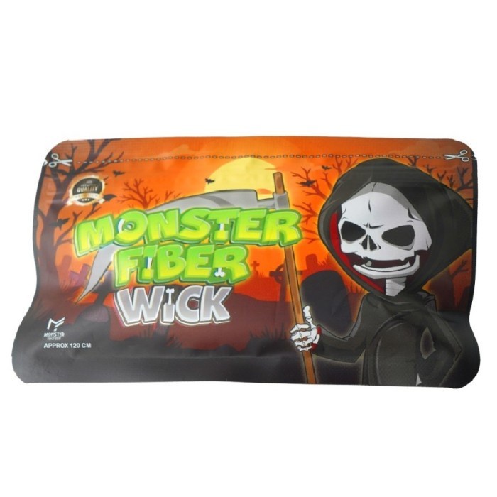MONSTER FIBER WICK COTTON 120CM BY MONSTER FACTORY KAPAS VAPE