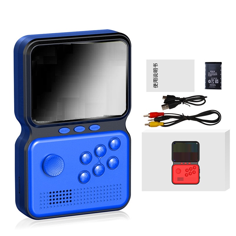 900 in 1 Handheld Gaming Consoles M3 Video Retro Game For1/2 Players 3.5 Inch LCD Screen Classic 16 