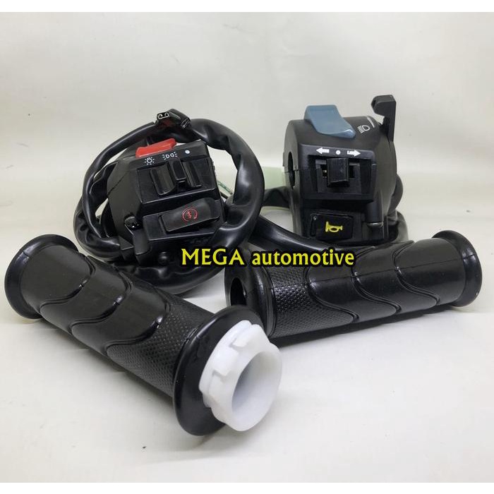 Saklar Kiri Kanan Tiger Lama Tiger Old Tiger 2000 Best Quality Produk + Jalu Stang + Handgrip Motor