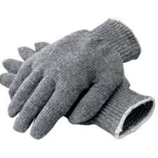 Kaos Tangan Rajut Abu-Abu Pelindung Tangan Berkebun dan Aktivitas Outdoor