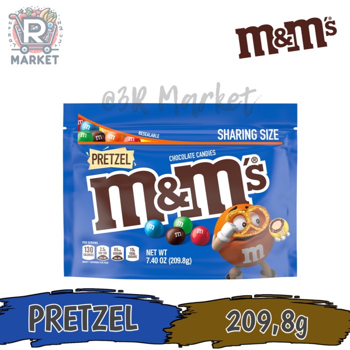 

M&ms Pretzel Chocolate Candies Sharing Size