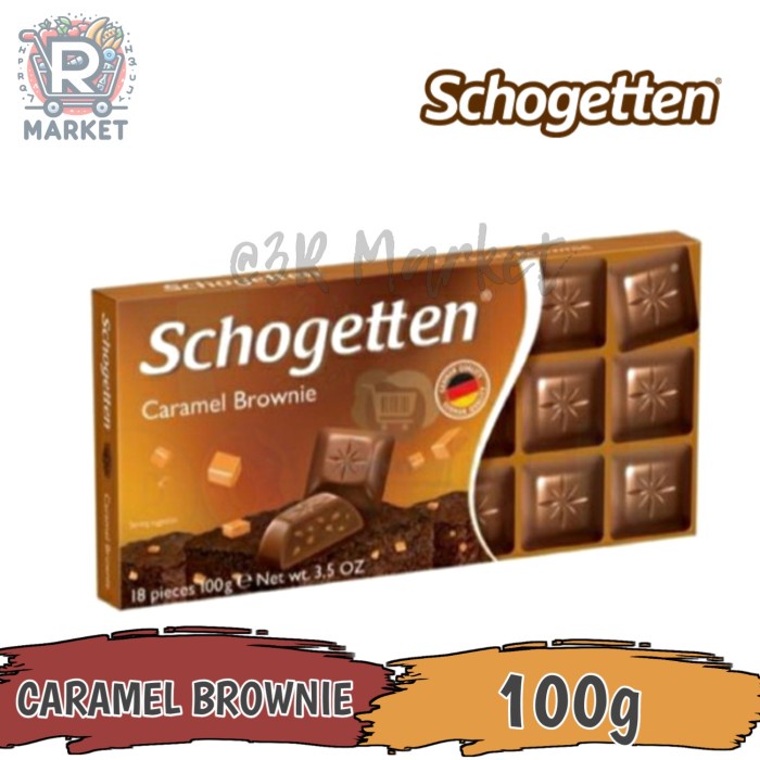 

Schogetten Caramel Brownie Chocolate Schogetten Bar