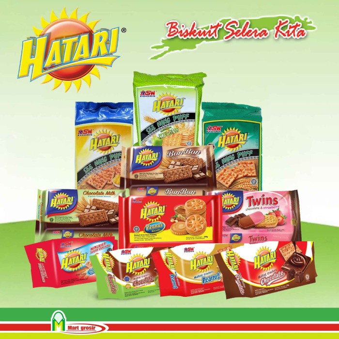 

BM462 HATARI / Biskuit Selera Kita / Biskuit Renyah / Cemilan Instan CUCI GUDANG