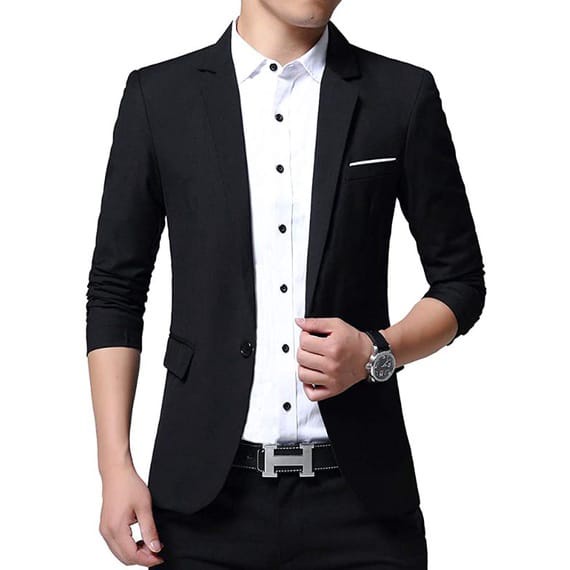 Jas Blazer Pria Slim Fit Formal Non Formal / Blazer Kerja Pria / Atasan Casual Jas Blazer Pria / Jas