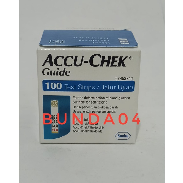 ACCU CHEK GUIDE STRIP 100