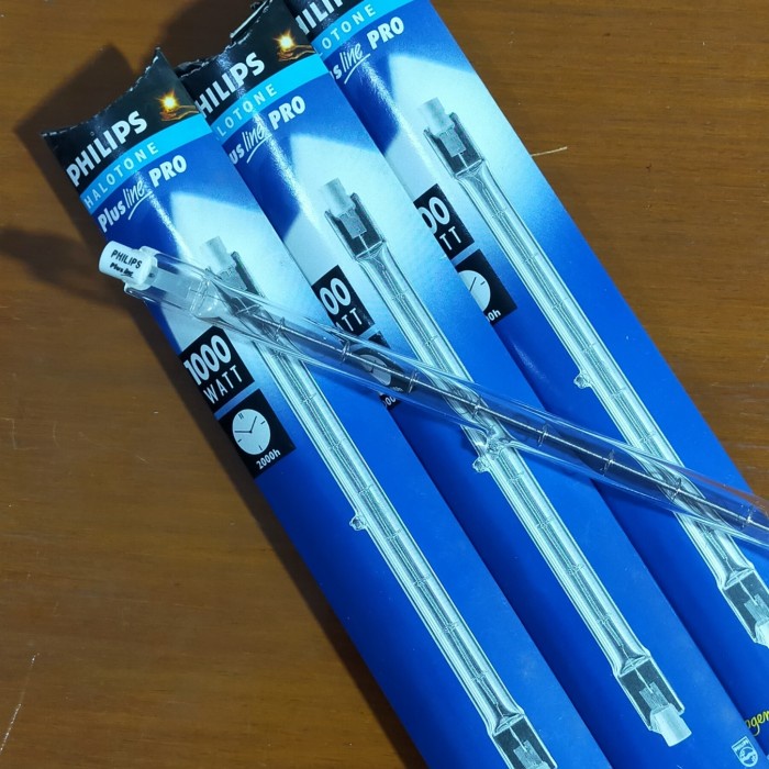 LAMPU HALOGEN STICK 1000 PHILIPS/LAMPU TEMBAK STICKS1000W PHILIPS 220V