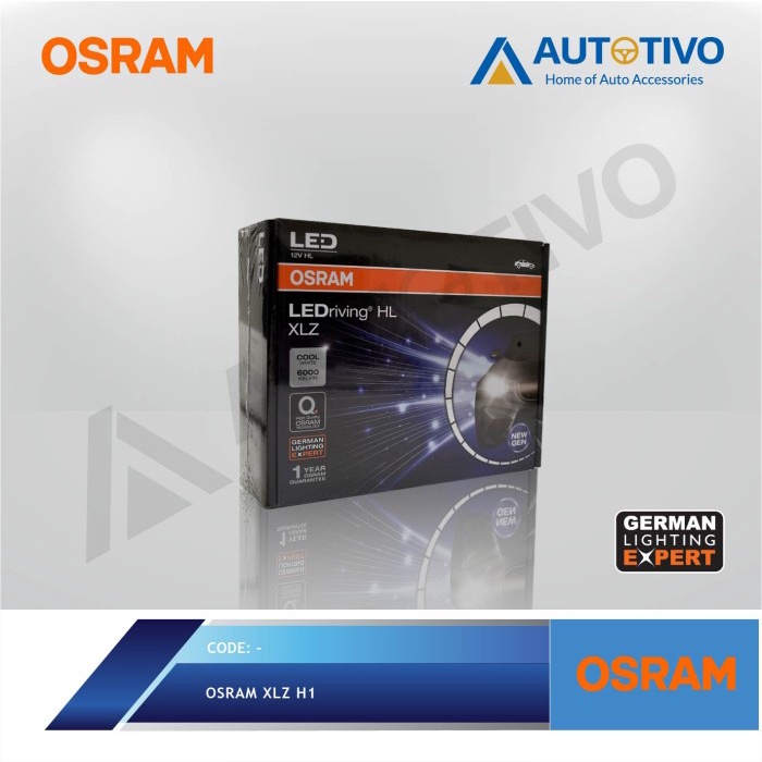Osram Ford Fiesta Led Osram H1 B6150Cw Lampu Utama 6000K Made In China