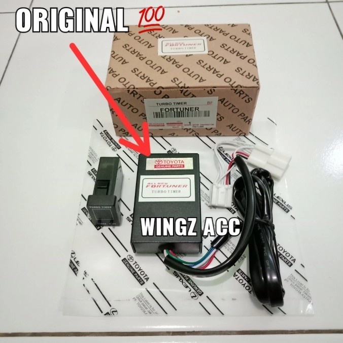 Turbo Timer Original Toyota Fortuner Gr Sport 2.8Cc Facelift Diesel 2024 Plug And Play (Pnp)