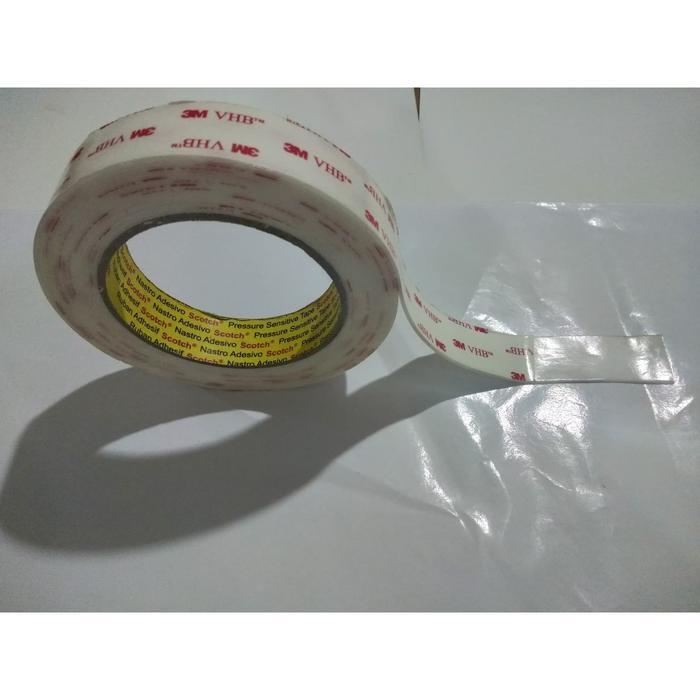 

TERBARU 3M 4950 VHB White 24MM x 4,5M