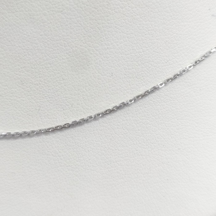 Kalung Emas White Gold Model Serut Kch1196542 - Kimberly Jewellery