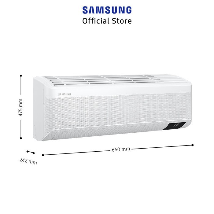 Samsung AR18BYFANWKNSE AC WindFree Lite w/ Digital Inverter 2PK