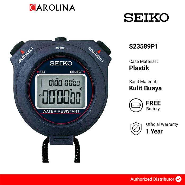 TERBARU Stopwatch SEIKO Digital S23589P1