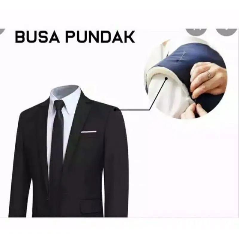 Setelan Jas Blazer Pria Warna Coklat
