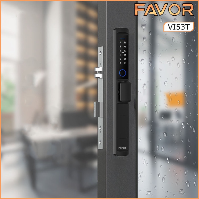 Smart Door Lock FI53 TT Lock- Waterproof Smart Door Lock App