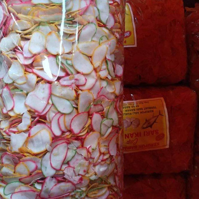 

TERMURAH!! KERUPUK BAWANG 1 KG KERUPUK MENTAH