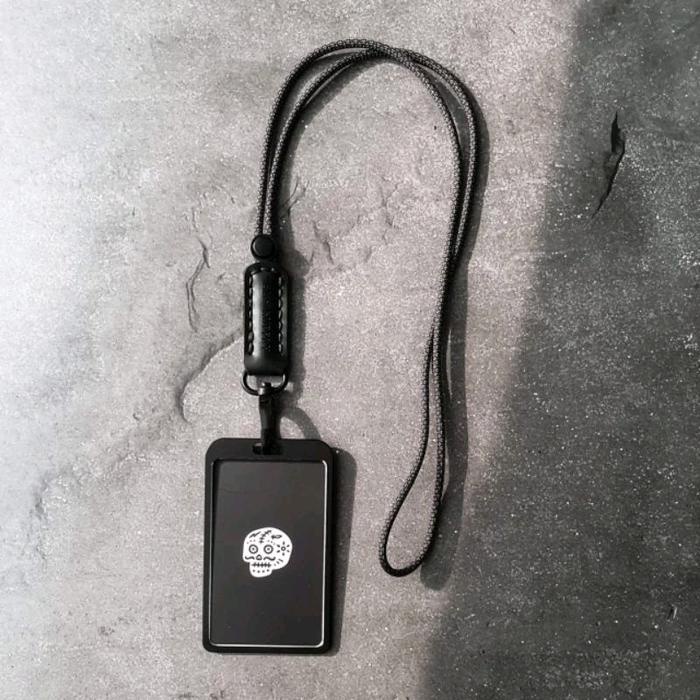 

Bds Scott - Minimalist Paracord Leather Lanyard Id Holder