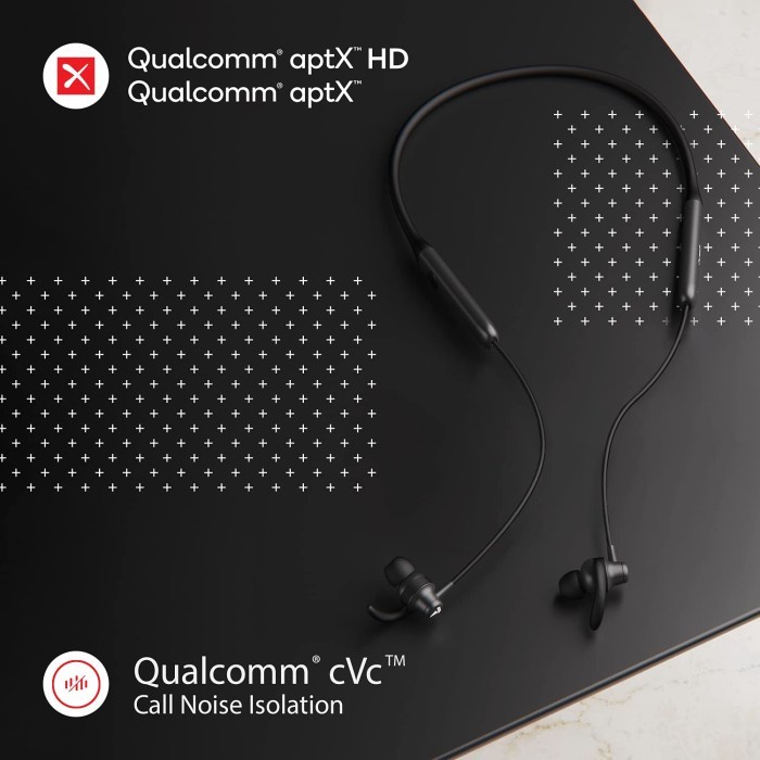 Qualcomm Aptx Hd Boat Rockerz 335 Headset Bluetooth Earphone Wireless